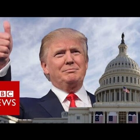 Trump's inauguration: An insider's tour - BBC News