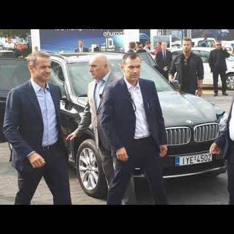 Thestival.gr Άφιξη Μητσοτάκη ΔΕΘ