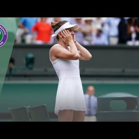 Simona Halep is the 2019 Wimbledon Ladies' Singles Champion