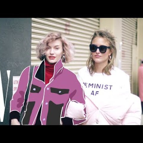 New York's Best Street Style Gets Electrified With This Animated Treatment for NYFW | W Magazine