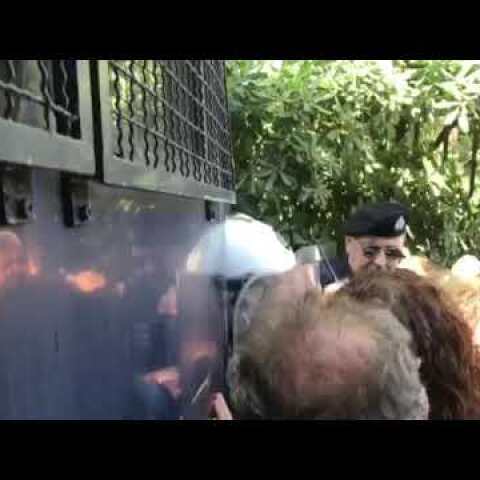 Ένταση στη διαμαρτυρία των καθαριστριών του Δρομοκαΐτειου