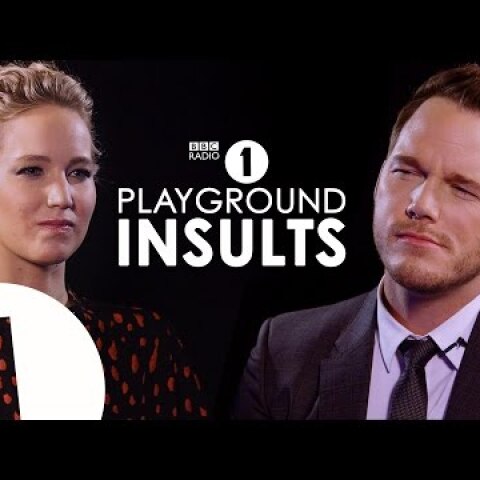 Jennifer Lawrence & Chris Pratt Insult Each Other | CONTAINS STRONG LANGUAGE!