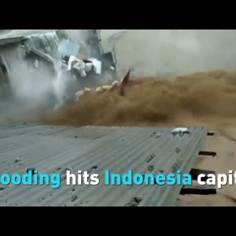 Flooding hits Indonesia capital