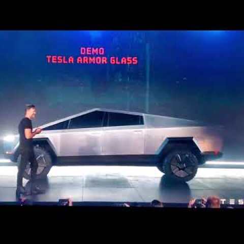 Tesla Cybertruck Glass Demo Gone Wrong!!