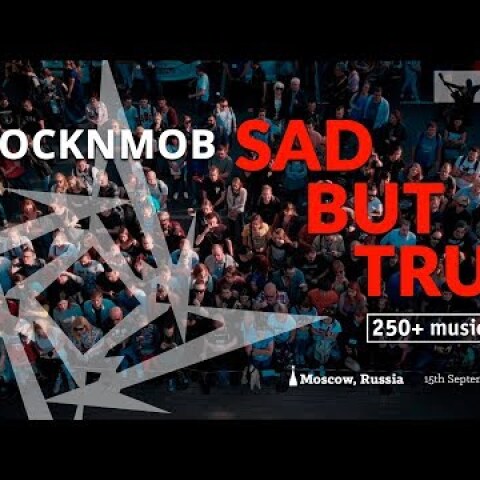 Metallica - Sad But True (Rocknmob Moscow #7)
