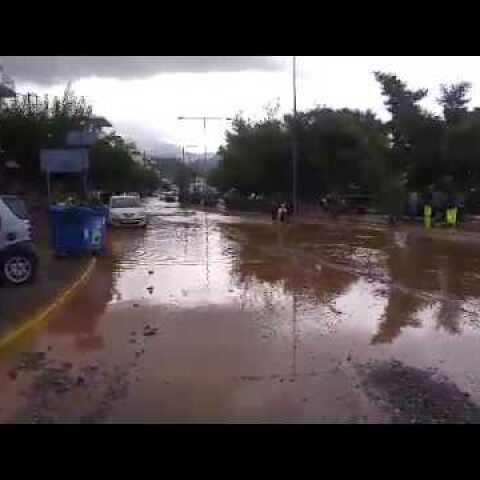 Πλημμύρα στην Καλαμάτα - 07/09/2016