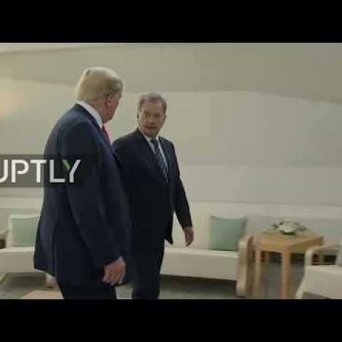 LIVE: Putin-Trump Summit takes place in Helsinki