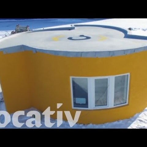 3D Printed House Took 24 Hours To Build
