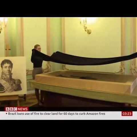 Charles-Étienne Gudin's body discovered? (Russia/France) - BBC News - 30th August 2019