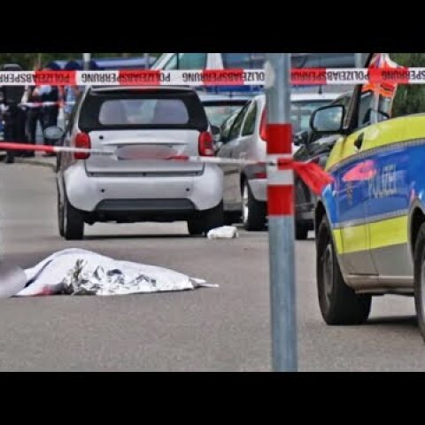 MORD IN STUTTGART: Mann auf der Straße mit "Schwert" erstochen