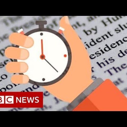 The Mueller report in 60 seconds - BBC News