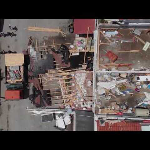 Βίντεο από drone δείχνει τη καταστροφή στη Χαλκιδική