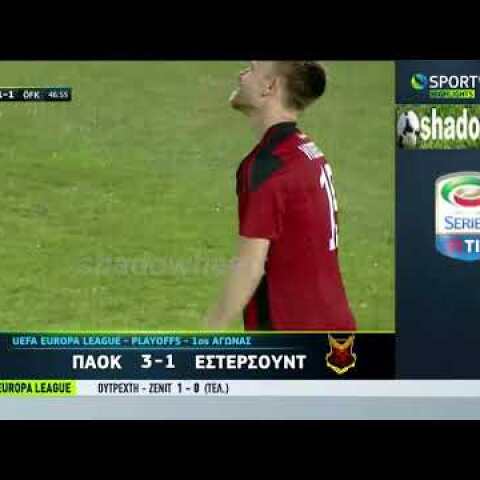 PAOK vs Östersund 3-1 Highlights |ΠΑΟΚ - Έστερσουντ| {17/8/2017}