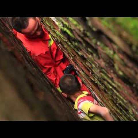 Boy stuck in tiny gap between walls rescued by Chinese firefighters