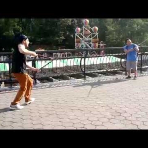 SELFIE STICKS DESTROYED IN NEW YORK!!!