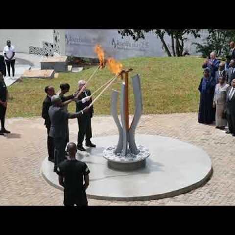 Video: Jean-Claude Juncker almost sets Rwandan First Lady on fire