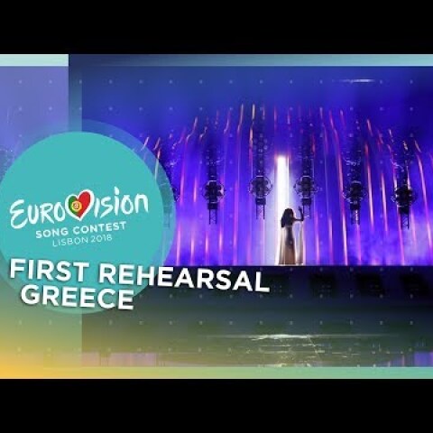 Yianna Terzi - Oniro Mou - First Rehearsal - Greece - Eurovision 2018