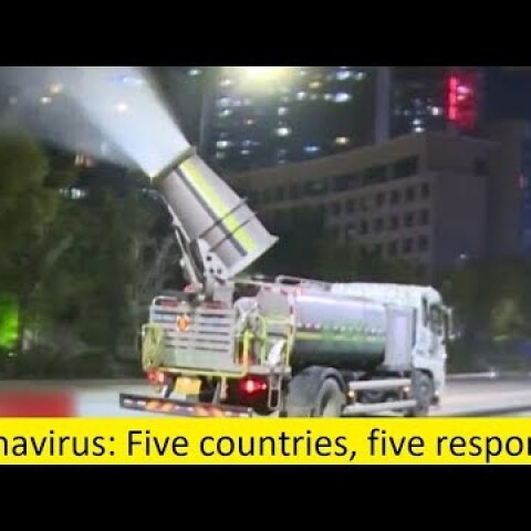 Coronavirus: Five countries, five responses
