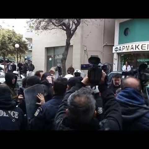 Ένταση στο Δικαστικό Μέγαρο Ηρακλείου