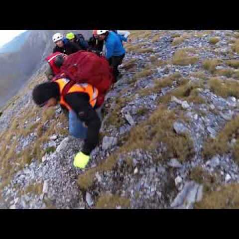 Αεροδιακομιδή Πολυτραυματία από Ελικόπτερο της ΠΑ