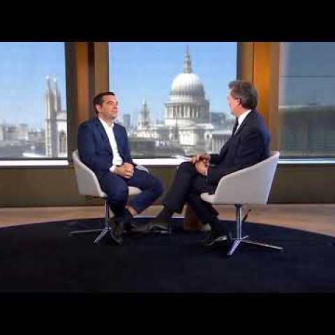 Συνέντευξη στο τηλεοπτικό δίκτυο Bloomberg