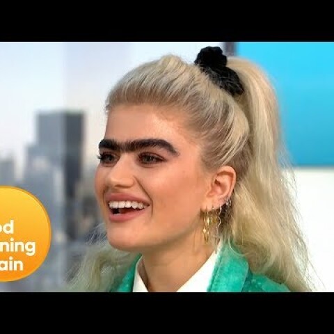 Monobrow Model Sophia Hadjipanteli Stands Up to Trolls and Death Threats | Good Morning Britain