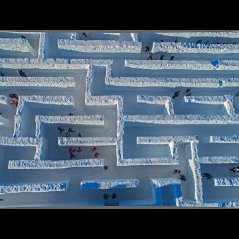 Snowlandia Zakopane 2017, Największy Śnieżny Labirynt na świecie