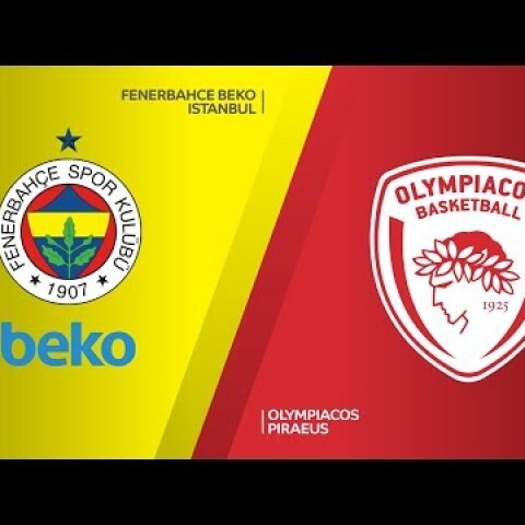 Fenerbahce Beko Istanbul - Olympiacos Piraeus Highlights | Turkish Airlines EuroLeague RS Round 20