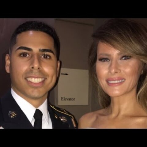 Meet The Military Man Who Danced With First Lady Melania Trump At Inaugural Ball