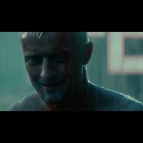 Blade Runner - Final scene, "Tears in Rain" Monologue (HD)
