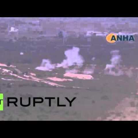 Syria: Turkish forces reportedly bomb near Kurdish-controlled Menagh airbase