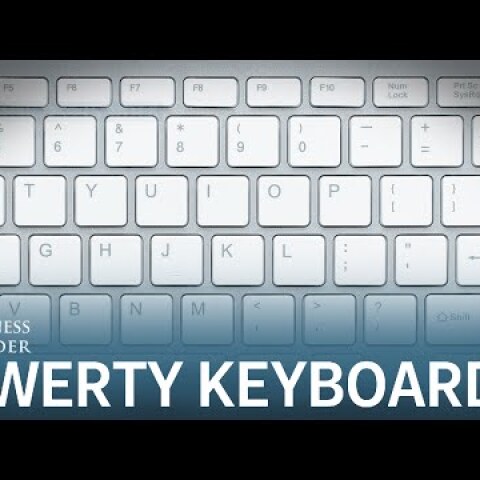 Here's why keyboards aren't arranged in alphabetical order
