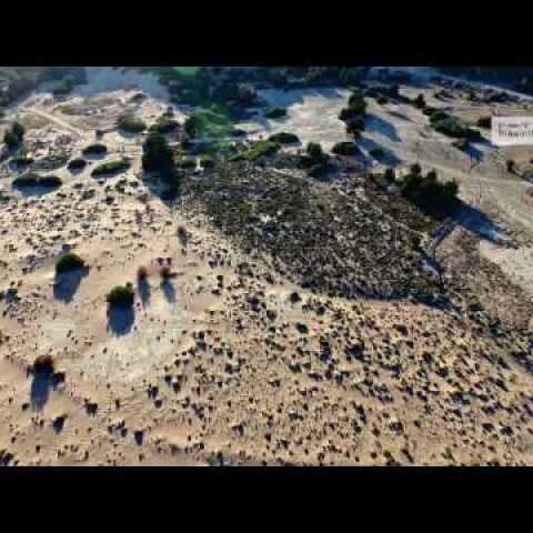 Η μικρή "Σαχάρα" της Ρόδου και η κρυστάλλινη παραλία Τσαμπίκα | Tsambika Beach Rhodes Greece Drone