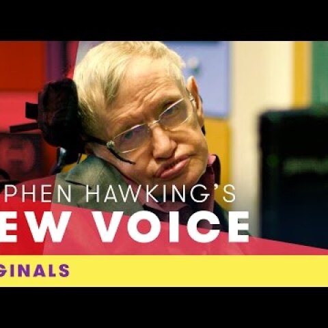 Stephen Hawking's New Voice | Comic Relief Originals