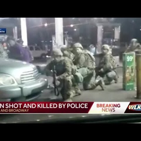 Chief: Man shot, killed by police as LMPD, National Guard were breaking up protesters