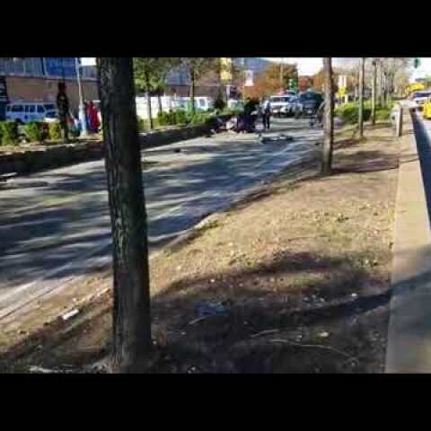 Truck Slams Into People In Lower Manhattan