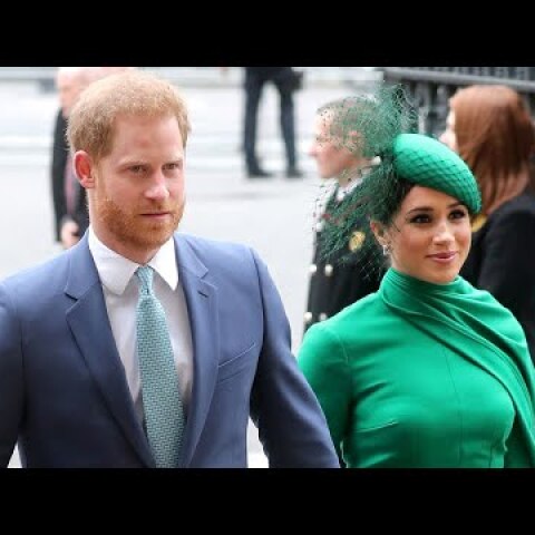 Meghan Markle and Prince Harry make their final official appearance as senior royals