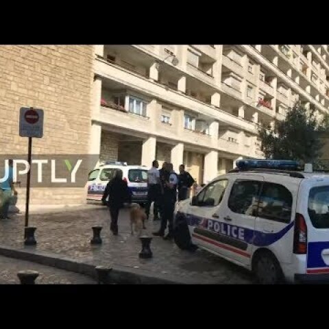 Live from Paris suburb after soldiers reportedly hit by vehicle
