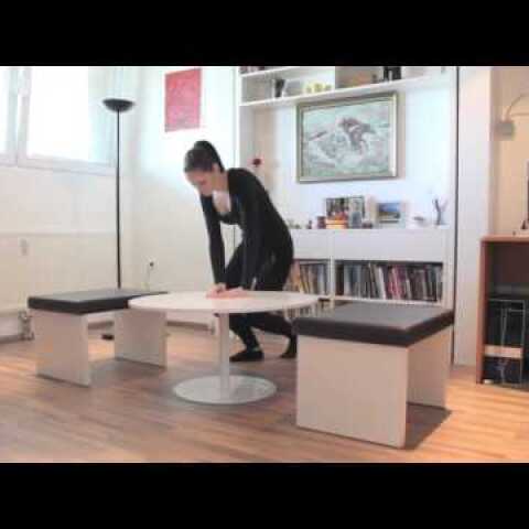 "Up" Ceiling Bed by Milano Smart Living