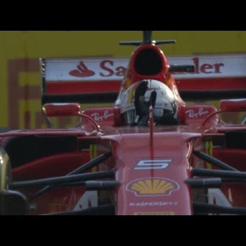 Vettel Wins 2017 Australian Grand Prix | Race Highlights