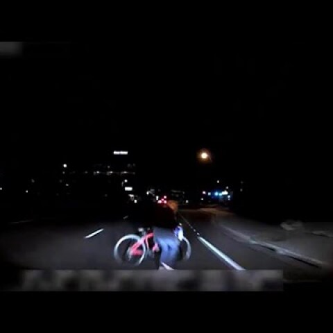 Uber dashcam footage shows lead up to fatal self-driving crash