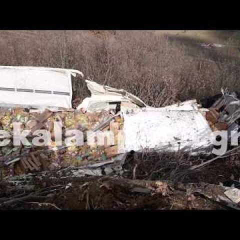 Θανατηφόρο τροχαίο Ε.Ο. Καλαμπάκας - Ιωαννίνων [01/02/2019]