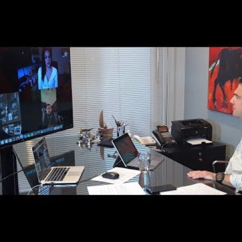 Τηλεδιάσκεψη με τον Πρόεδρο του ΕΚΑ και εκπροσώπους εργαζομένων στα super market και τις μεταφορές