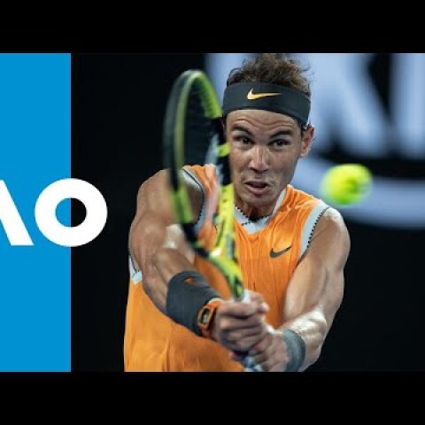 Stefanos Tsitsipas v Rafael Nadal match highlights (SF) | Australian Open 2019