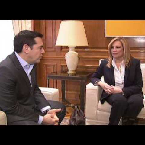 Συνάντηση με την επικεφαλής της Δημοκρατικής Συμπαράταξης κα. Φώφη Γεννηματά