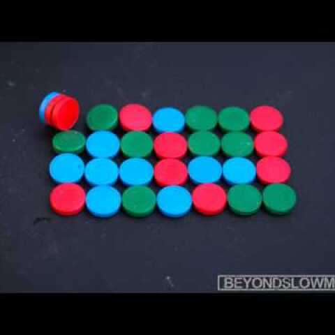 Colorful Collapsing Magnets (UNCUT)