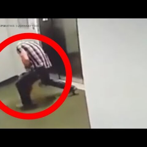 Man saves dog from deadly elevator
