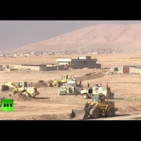 Iraqi govt army and Peshmerga continue Mosul operation to free city from ISIS (Streamed Live)