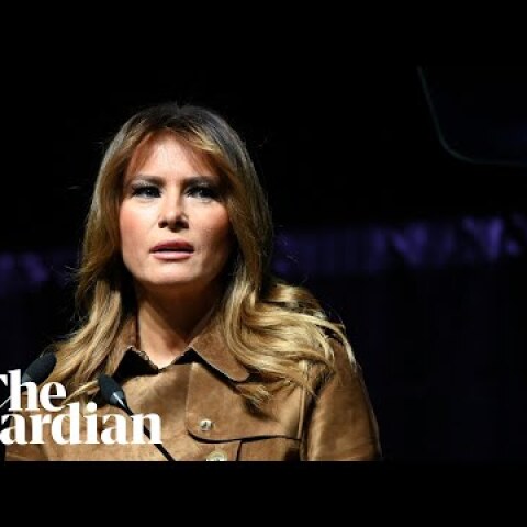 Melania Trump booed at Baltimore youth event