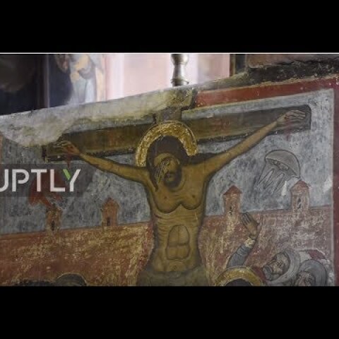 Father, son, and the holy SAUCER: Can this Byzantine fresco prove that UFOs exist?